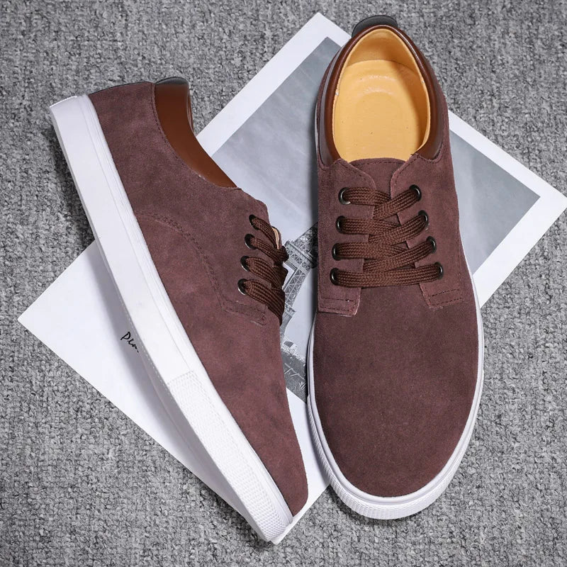Heren Schoenen Suède Casual Stijl 4