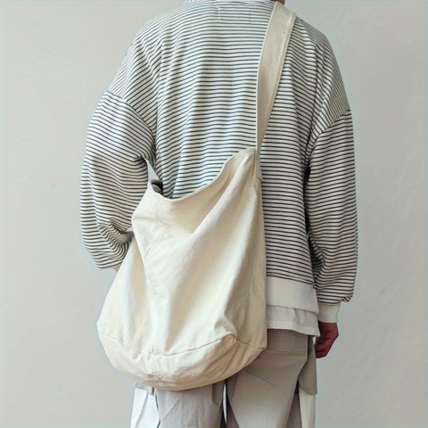 Heren Schoudertas Grootformaat Minimalistisch Design 1
