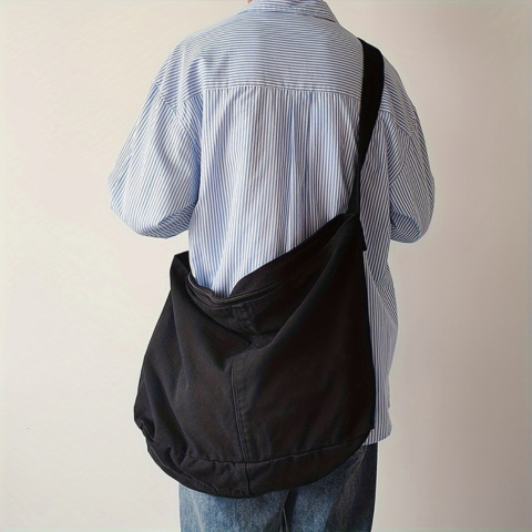 Heren Schoudertas Grootformaat Minimalistisch Design 3