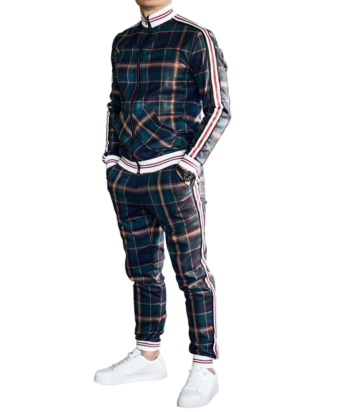 Heren Set Casual Met Lange Mouwen 0