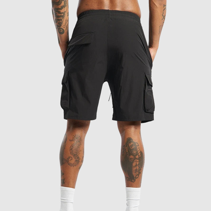 Heren Shorts met Oversized Cargo Stijl 4