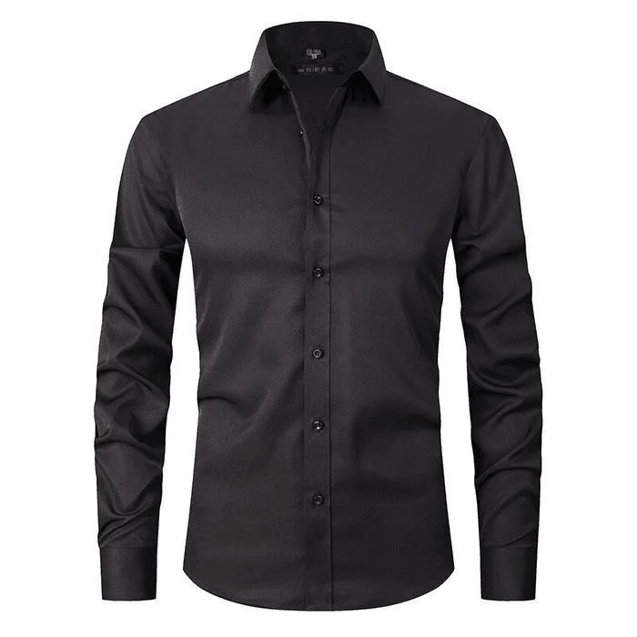 Heren Smart Casual Overhemd Kreukvrij Stretch 4