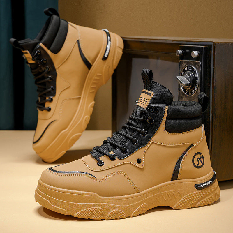 Heren Sneakerlaarzen Hoog met Antislipzool 7