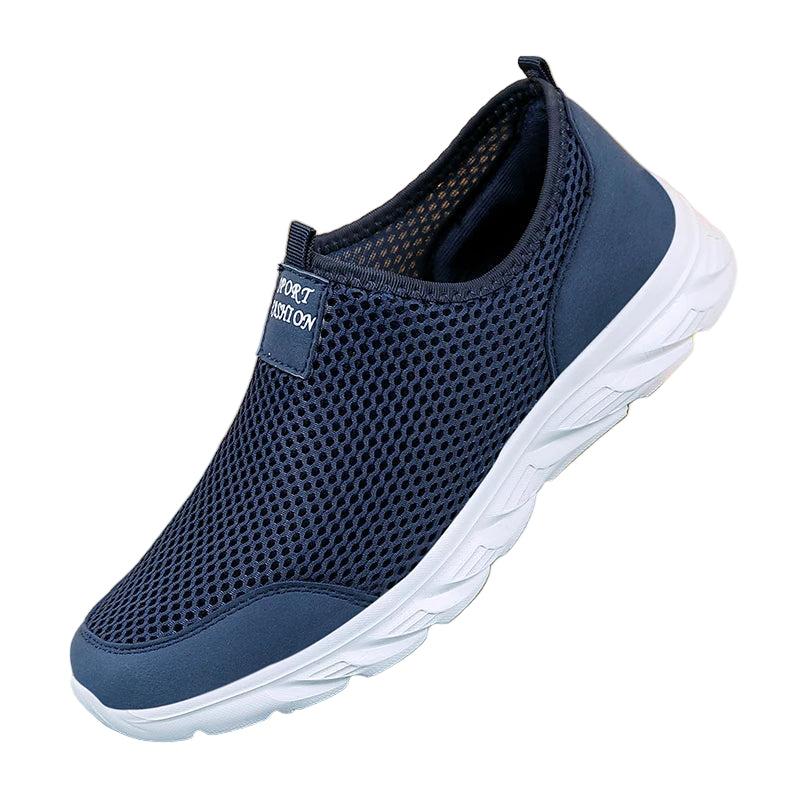 Heren Sneakers Casual Ademend Slip-On Lichtgewicht Rubber 0