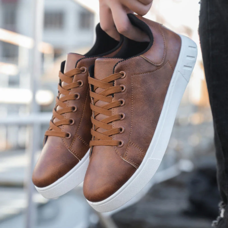 Heren Sneakers Casual Met Veters Laag Design 5