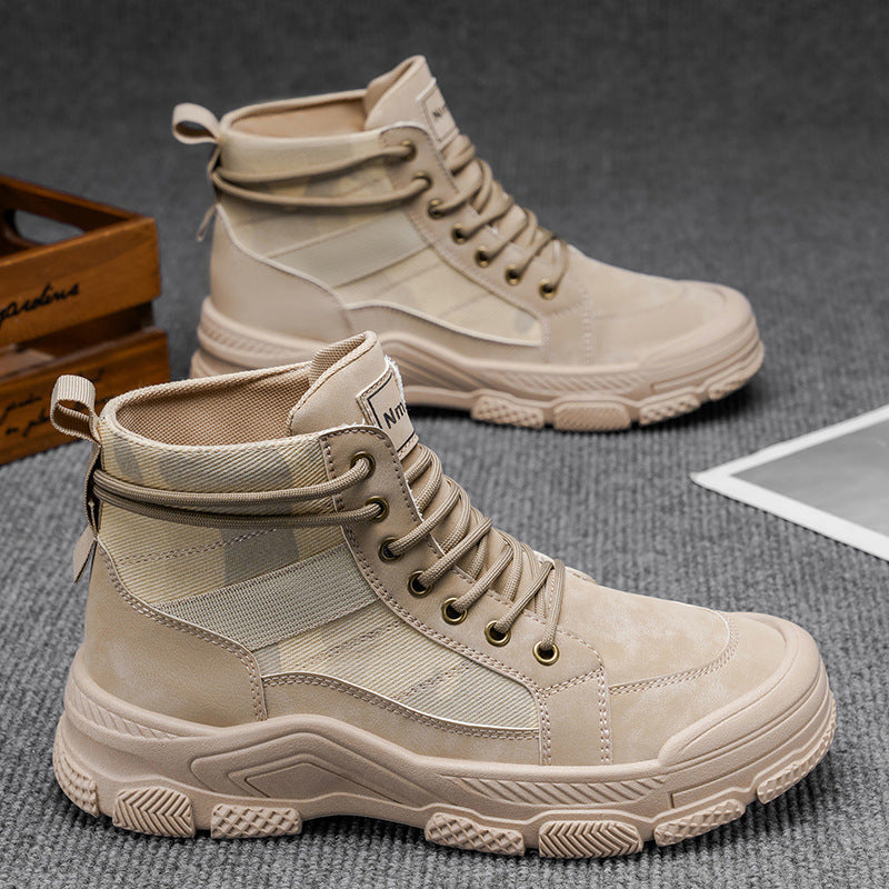 Heren Sneakers Hoog Model Trendy 6
