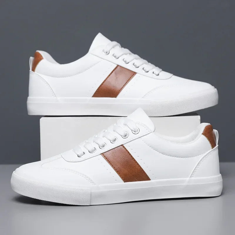 Heren Sneakers Lage Minimalistisch Design met Antislip Rubberen Zool 4
