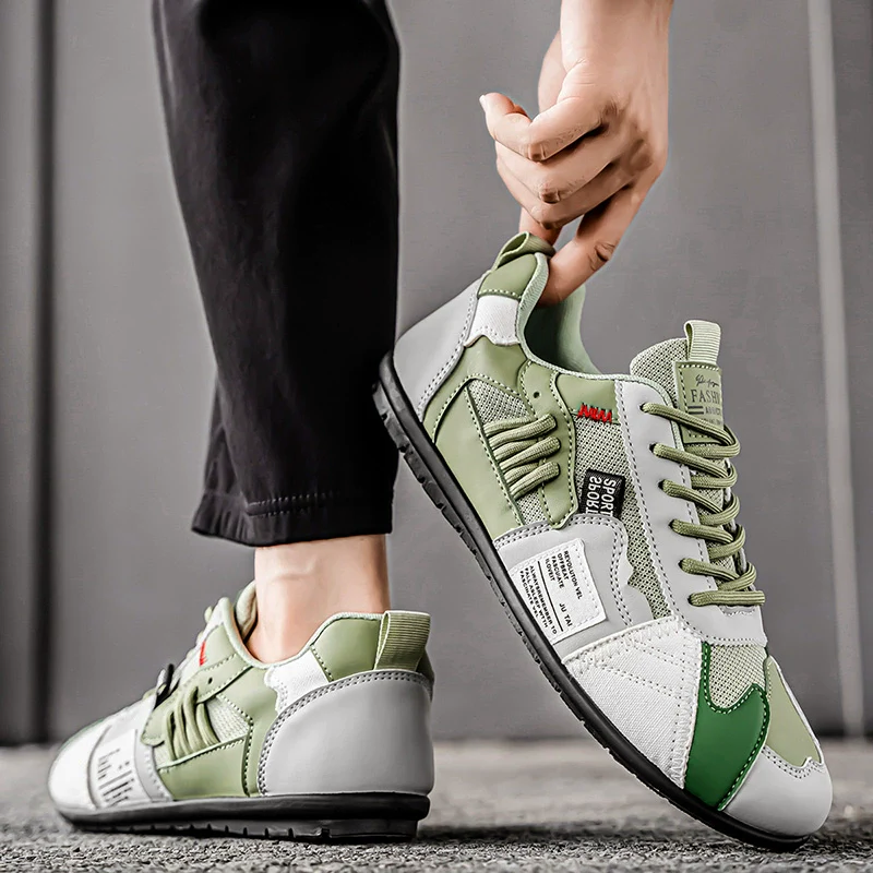 Heren Sneakers met Gelaagd Design 5