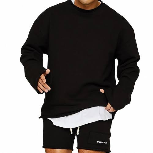 Heren Sweatshirt Ronde Hals 2