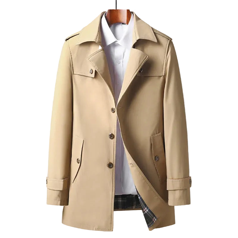 Heren Trenchcoat Modern Klassiek 0