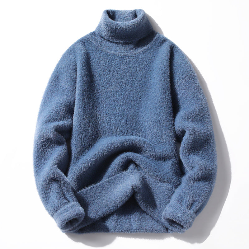 Heren Trui Hoge Kraag Comfortabel 4