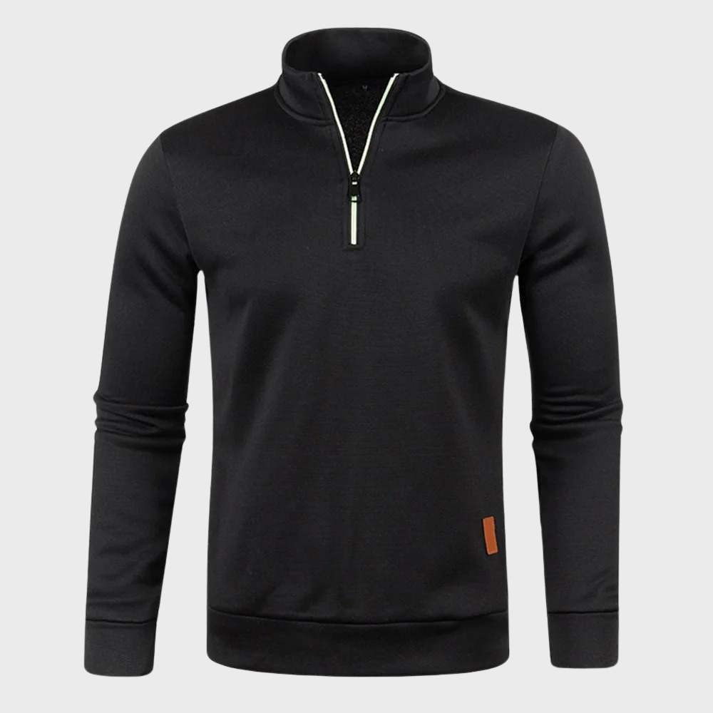 Heren Trui Ritssluiting Casual Stijl 2