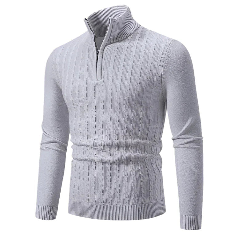 Heren Trui met Halve Rits Casual 5