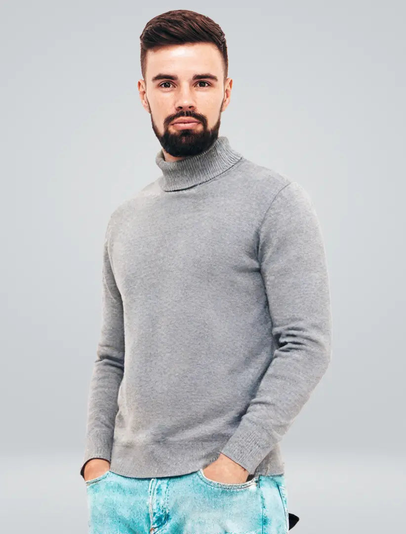 Heren Turtleneck Trui Klassiek 1