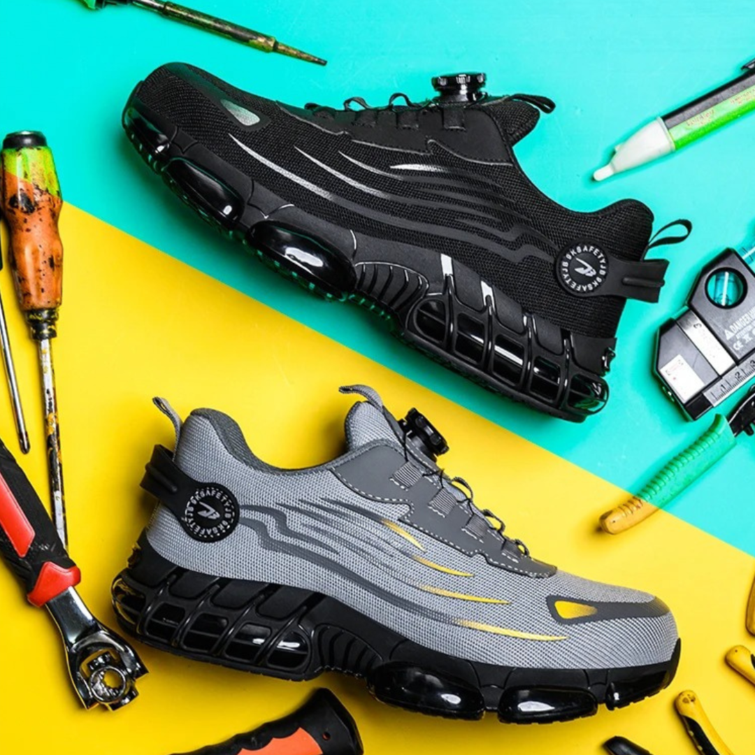 Heren Veiligheidsschoenen met Stalen Neus en Antislip Zolen 3