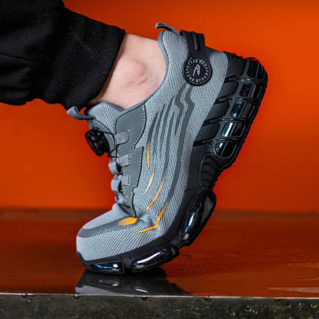 Heren Veiligheidsschoenen met Stalen Neus en Antislip Zolen 4