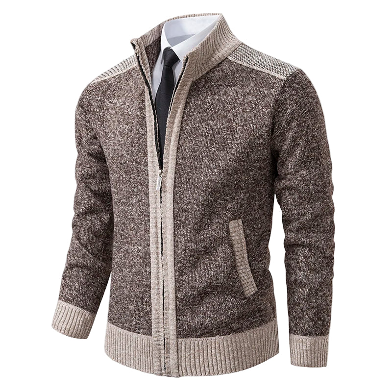 Heren Vest Met Rits Sportieve Casual Look voor Herfst en Winter 0