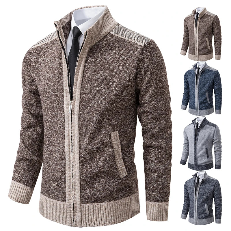 Heren Vest Met Rits Sportieve Casual Look voor Herfst en Winter 1