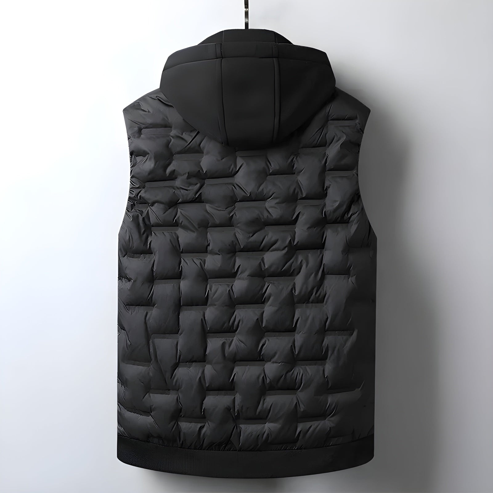 Heren Vest met Capuchon en Moderne Pasvorm 4