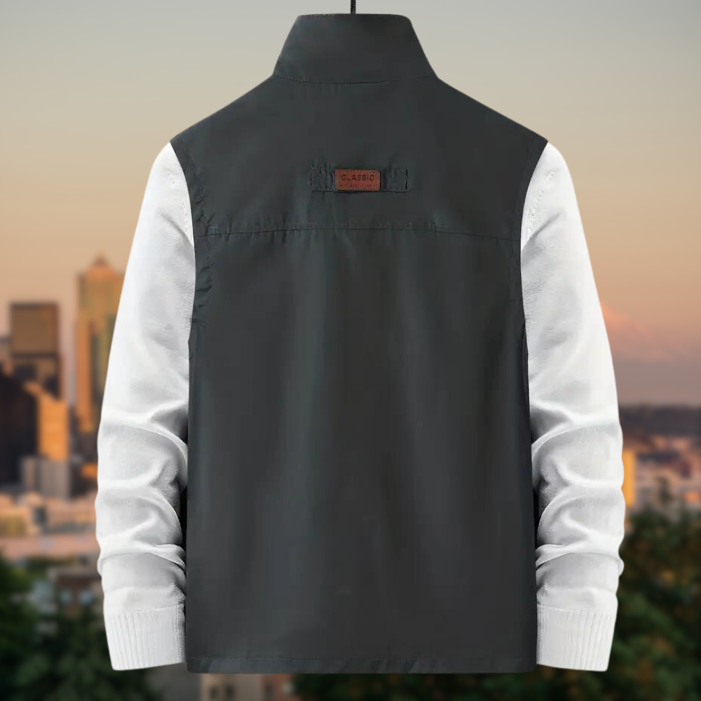 Heren Vest met Ritszakken Casual 7