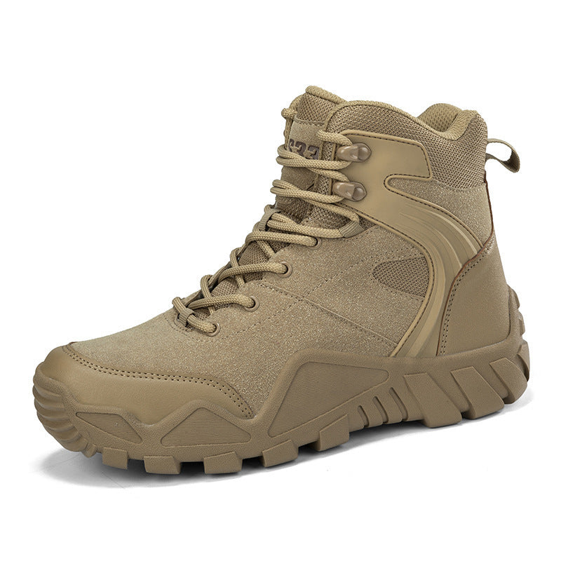 Heren Wandelschoenen Met Antislipprofiel en Ademend Bovenmateriaal 0