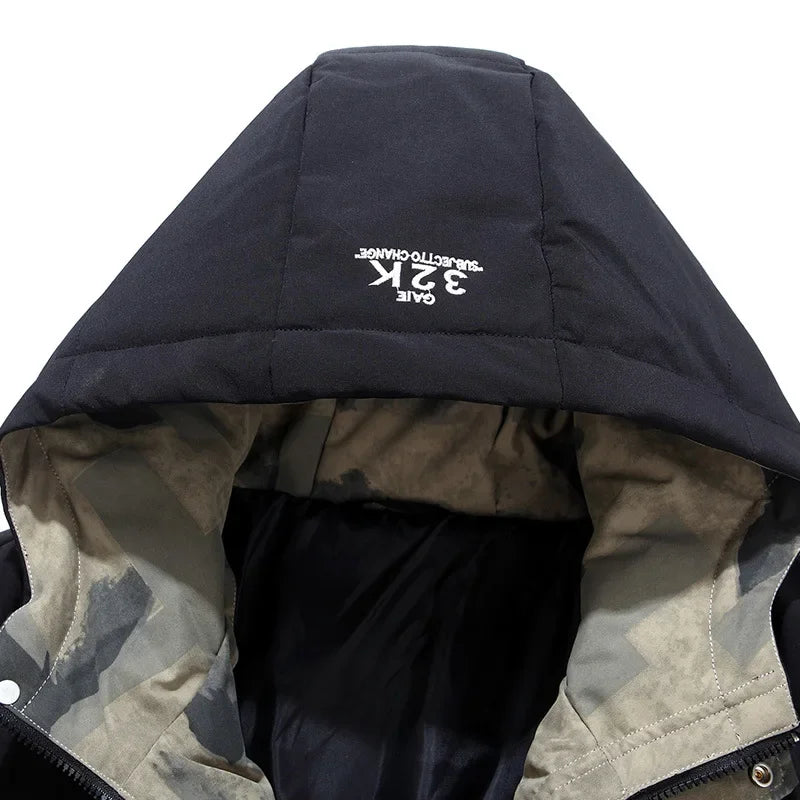 Heren Winterparka Met Gewatteerde Voering 4