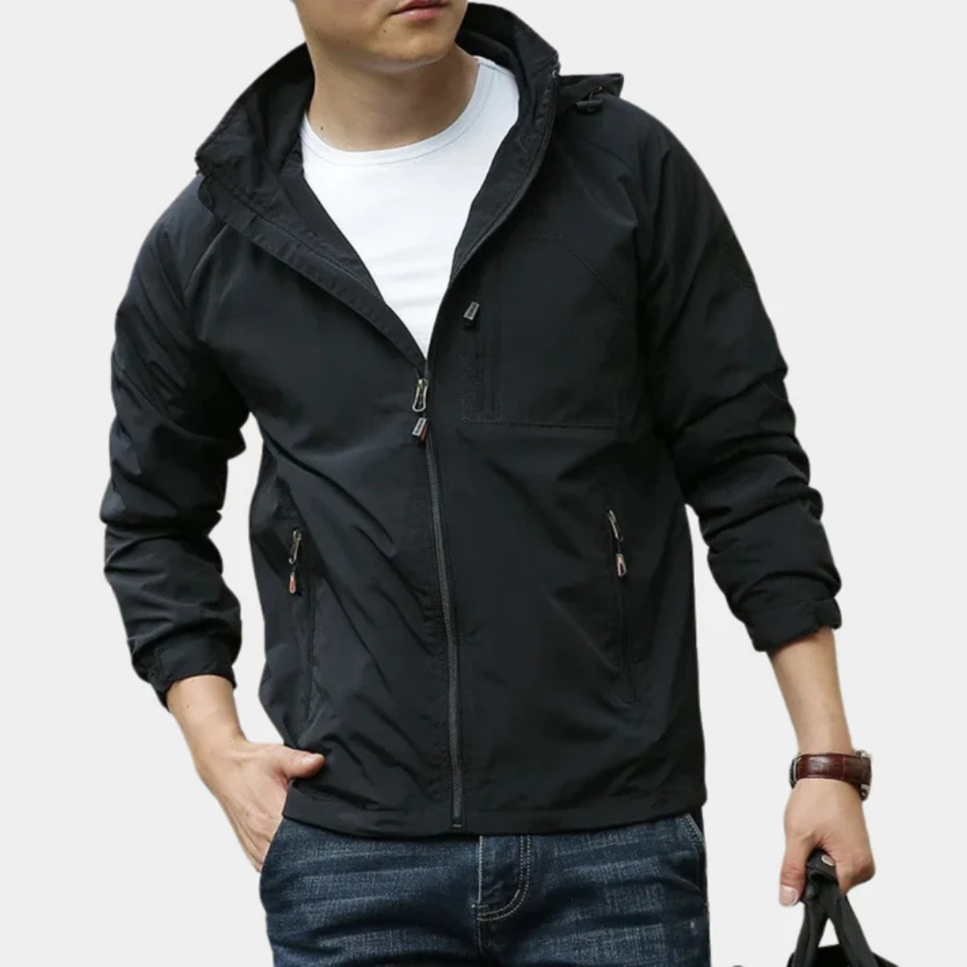 Heren cargojacket, waterafstotend en ademend ontwerp 4