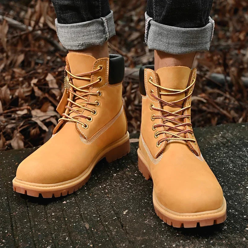 Heren en Dames Boots Hoge Top voor Buitenactiviteiten met Robuuste Zool 3