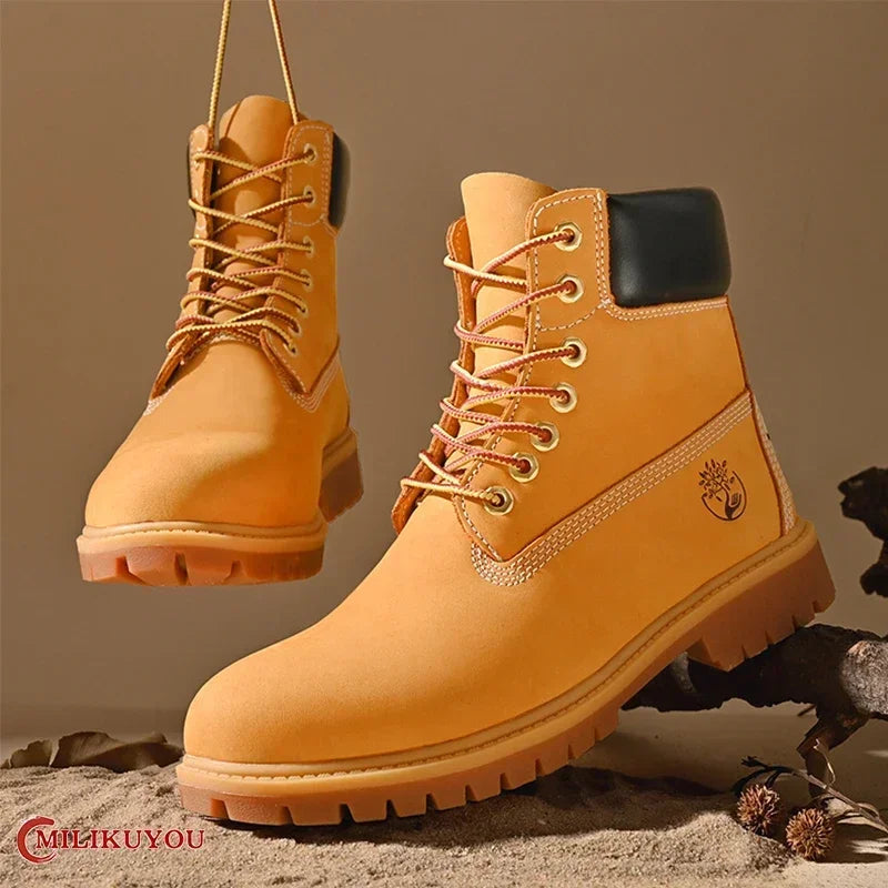 Heren en Dames Boots Hoge Top voor Buitenactiviteiten met Robuuste Zool 6