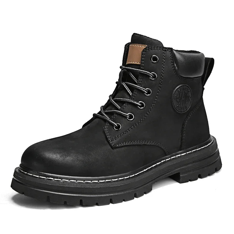 Heren en Dames Boots Hoge Top voor Buitenactiviteiten met Robuuste Zool 7