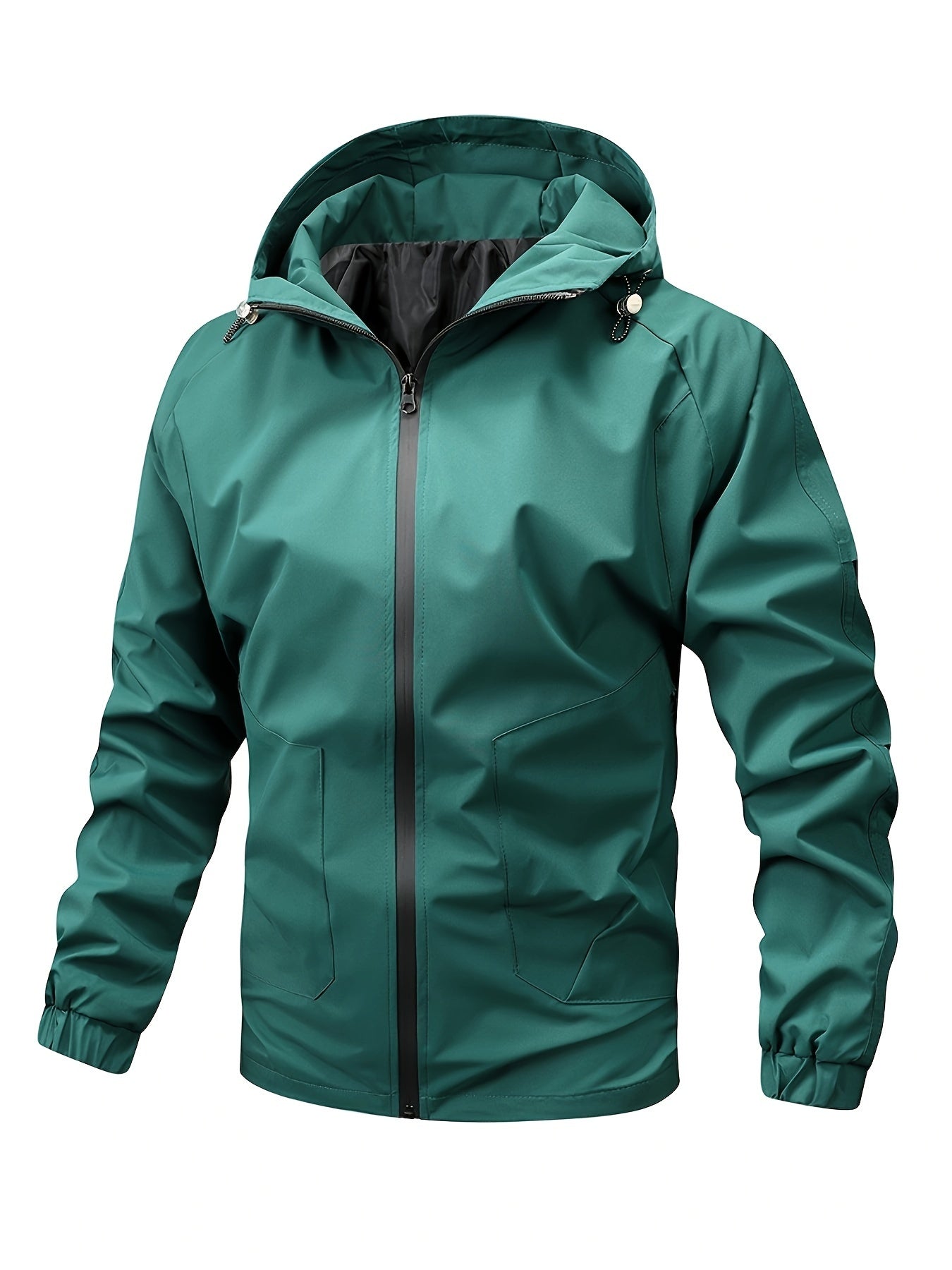 Herenjack Met Kap Casual Stijl 9