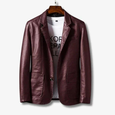 Herenjack met opstaande kraag en knoopsluiting 2