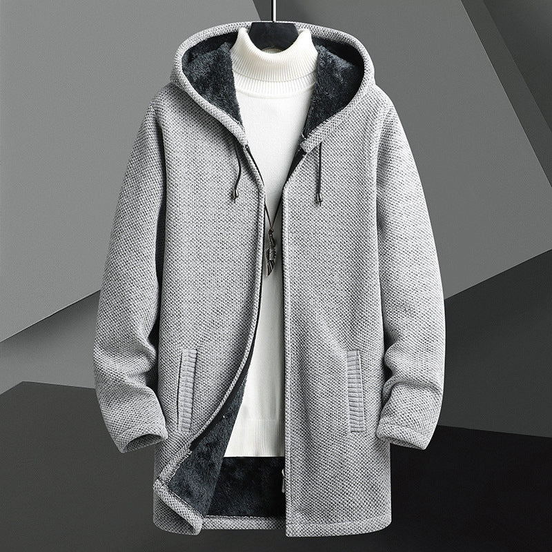 Herenjas met Capuchon en Fleece Binnenkant 1
