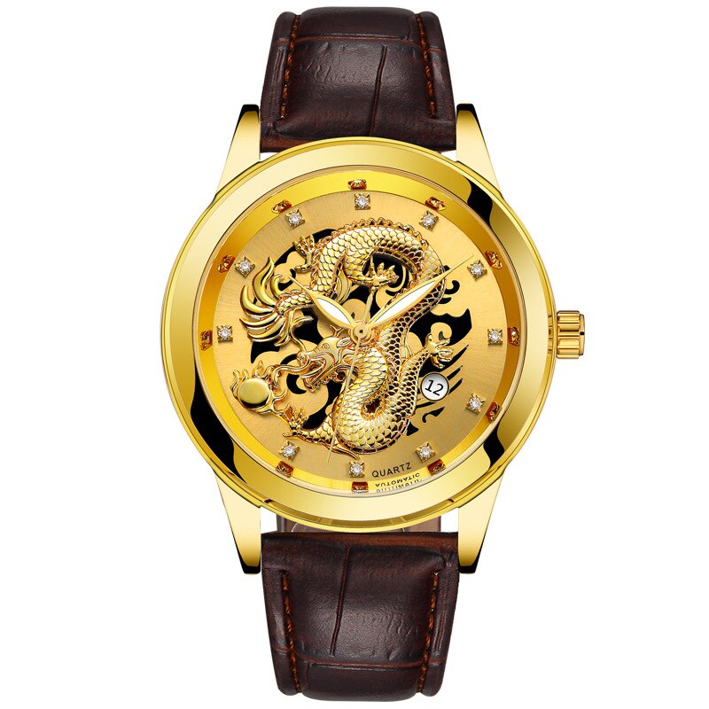 Ultradun Golden Dragon Horloge