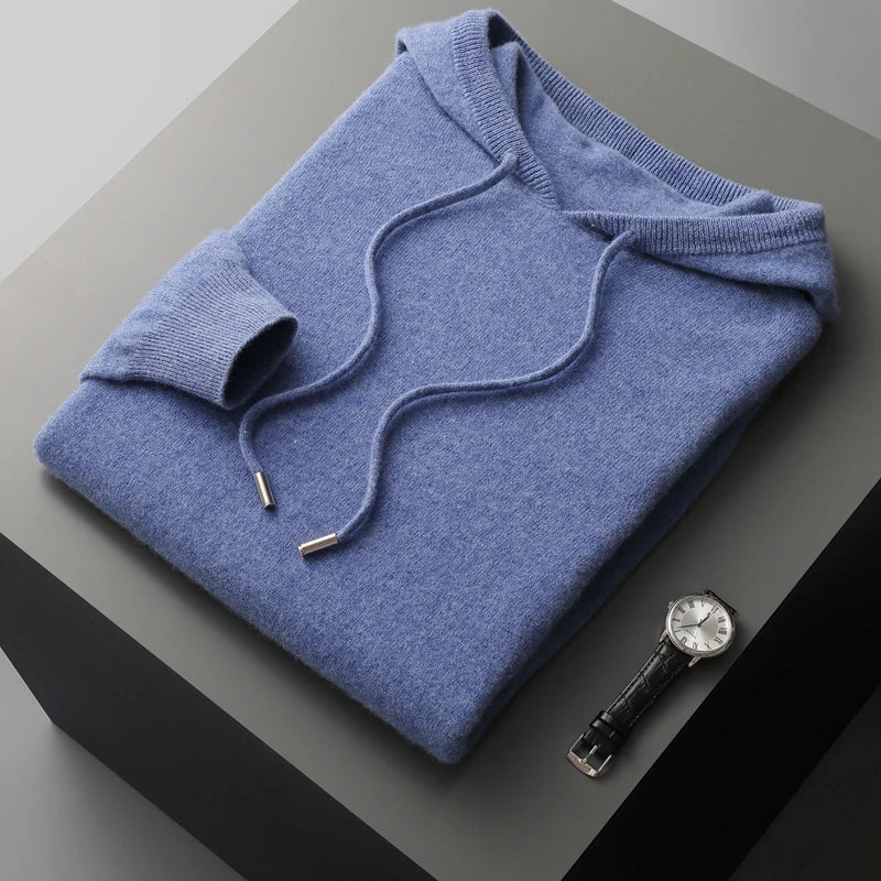 Hoodie met relaxte pasvorm, gemaakt van een wolmix 5