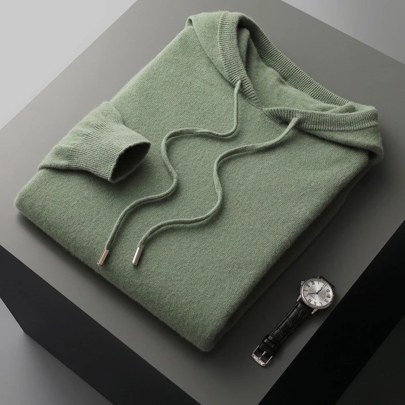 Hoodie met relaxte pasvorm, gemaakt van een wolmix 6