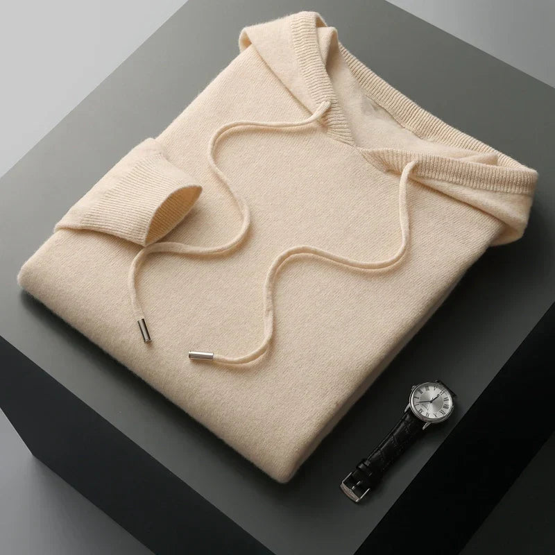 Hoodie met relaxte pasvorm, gemaakt van een wolmix 7