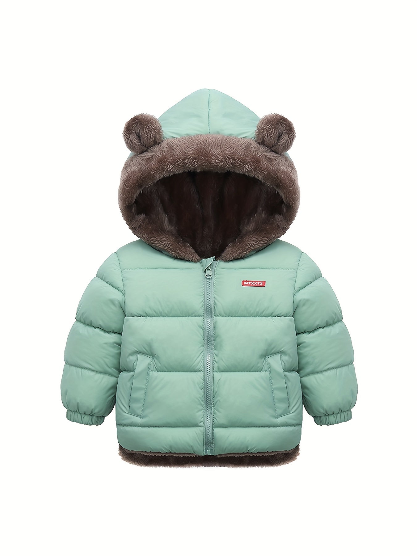 Jongens Jas Winter Lange Met Opstaande Kraag Ritssluiting Ademend Materiaal 4