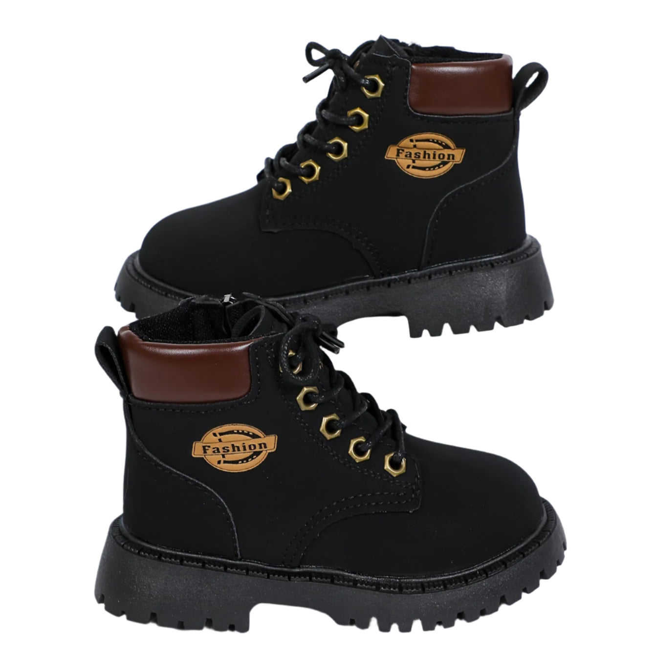 Jongenslaarzen Met Ritssluiting en Duurzame Antislipzool 0