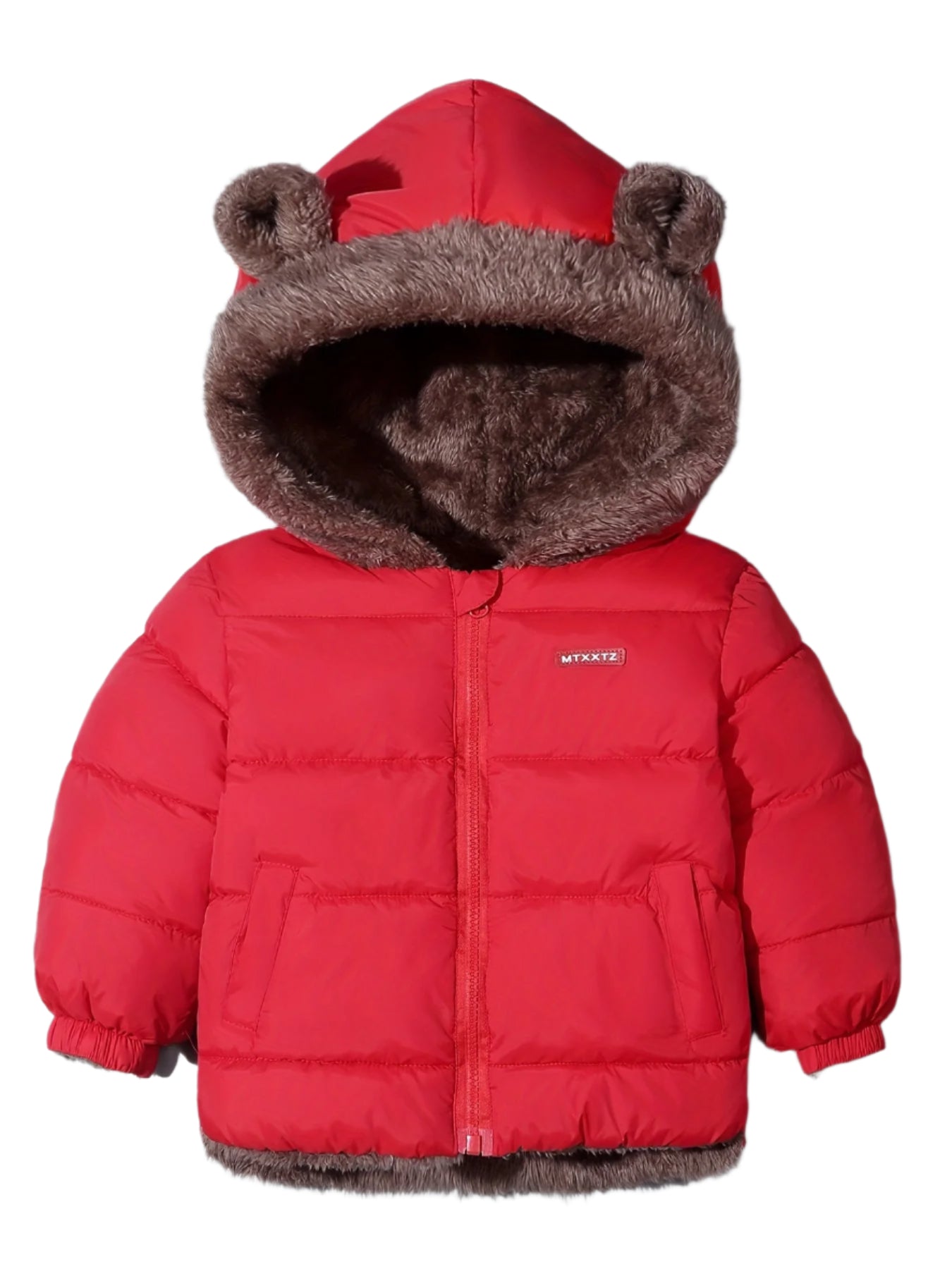 Kinderen Winterjas met Berenoren 1