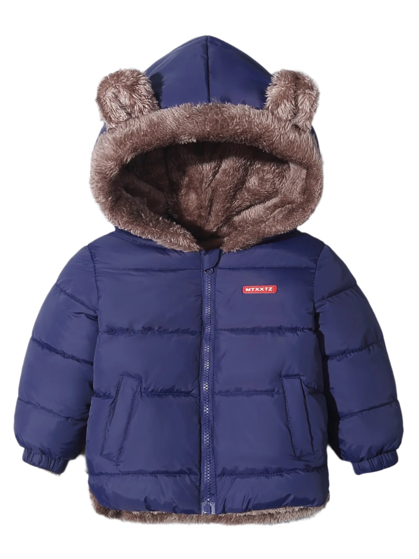 Kinderen Winterjas met Berenoren 2