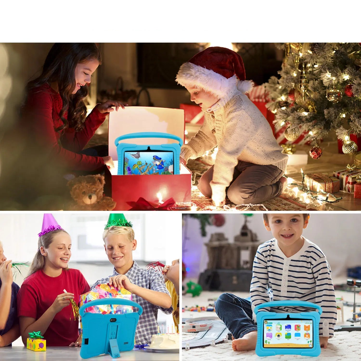 Kindertablet 7 Inch Android 12 Educatief 2GB RAM 32GB ROM 5