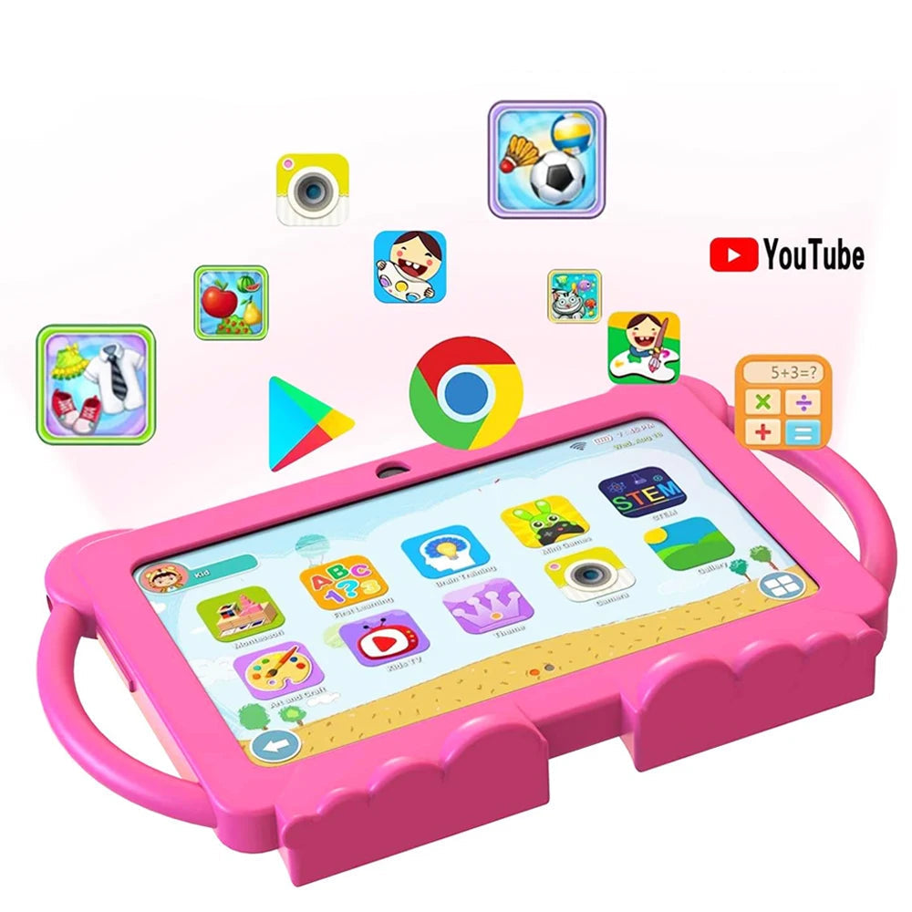 Kindertablet 7 inch met Android 12 en 32 GB geheugen 2