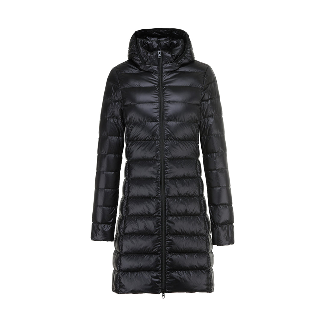 Lange Winterjas Dames Lichtgewicht Stijlvol 2