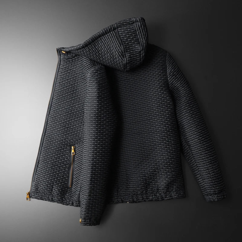 Leren Dames Jack Met Capuchon Modern Design 4