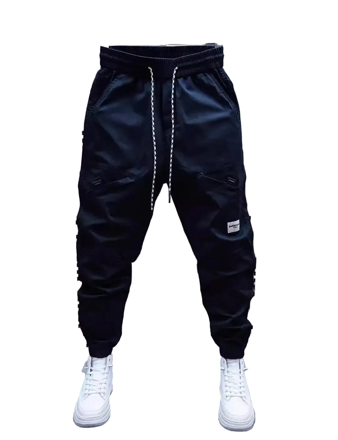Mannen Sportbroek Dynamische Stijl Met Functionele Zakken 0