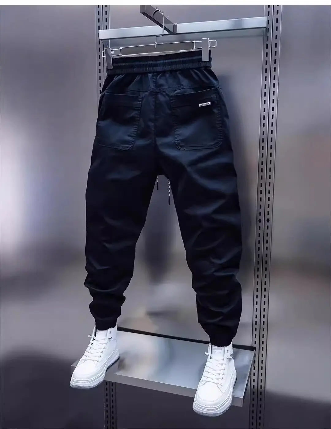 Mannen Sportbroek Dynamische Stijl Met Functionele Zakken 1