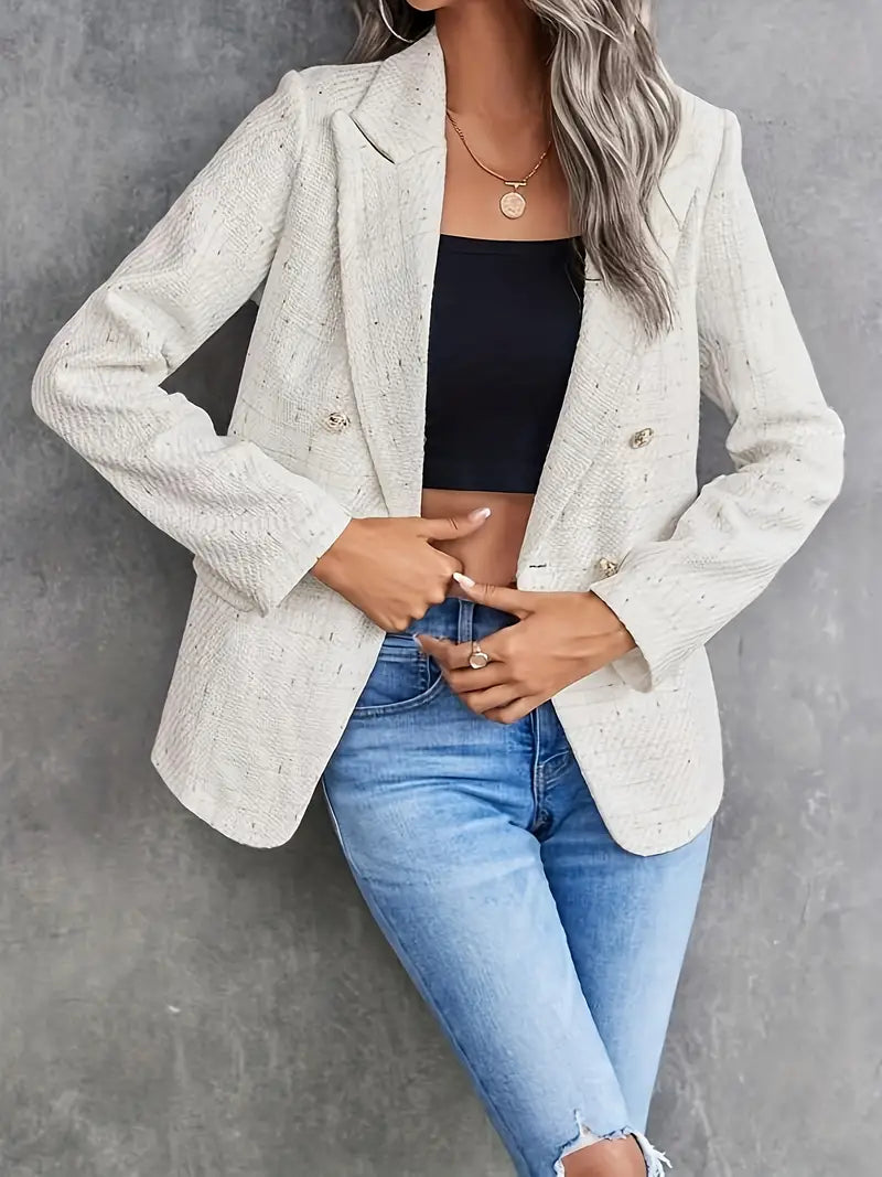 Dames Blazer Elegante Snit van Tweed-2