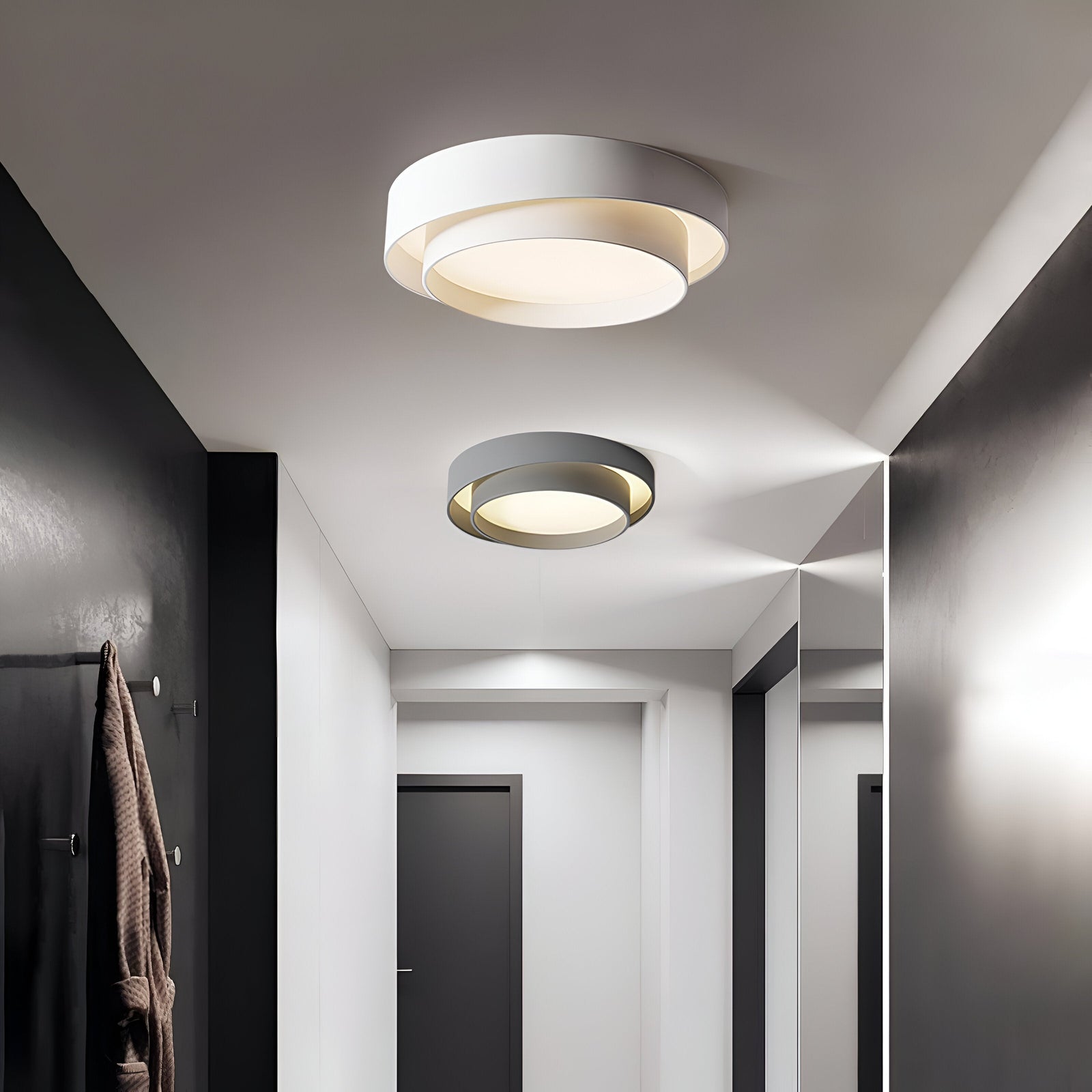Moderne LED Plafondlamp Ringvormig voor Slaapkamer en Woonkamer 7