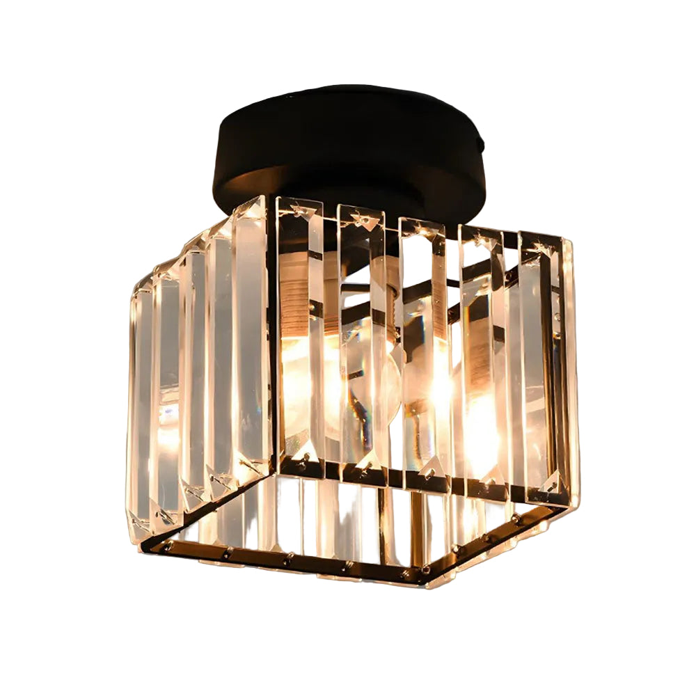 Moderne Plafondlamp met Kristallen Accenten 0